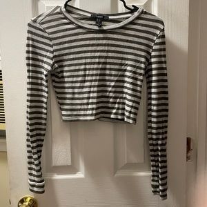 Crop top long sleeve